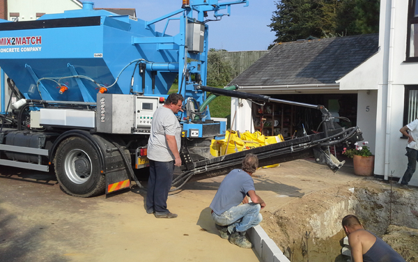 Image of Onsite Mixed Concrete